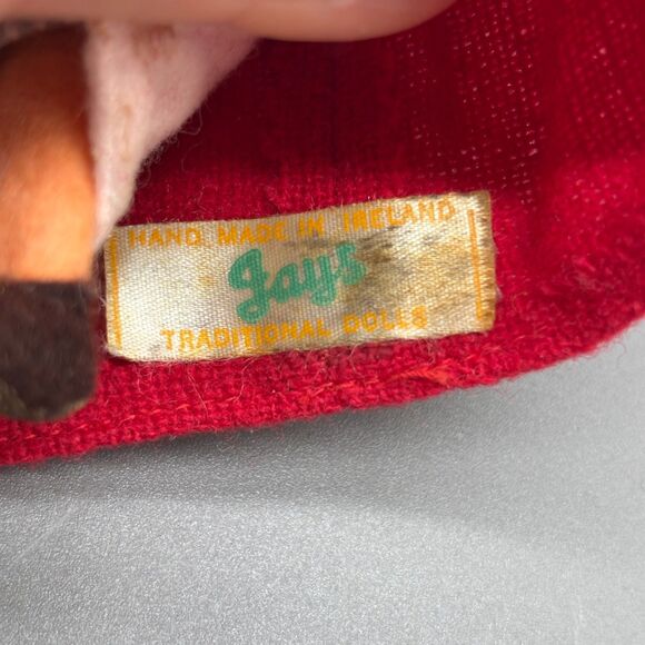 Jay of Dublin Collectors Character Doll Donegal Woman Handmade Ireland Tag 6.5" - Picture 5 of 11